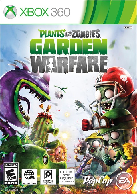 Resultado de imagem para Plants vs Zombies Garden Warfare XBOX360